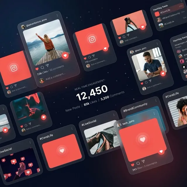 Social Wall Dashboard